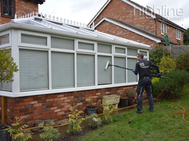 Sparkling clean windows after a visit