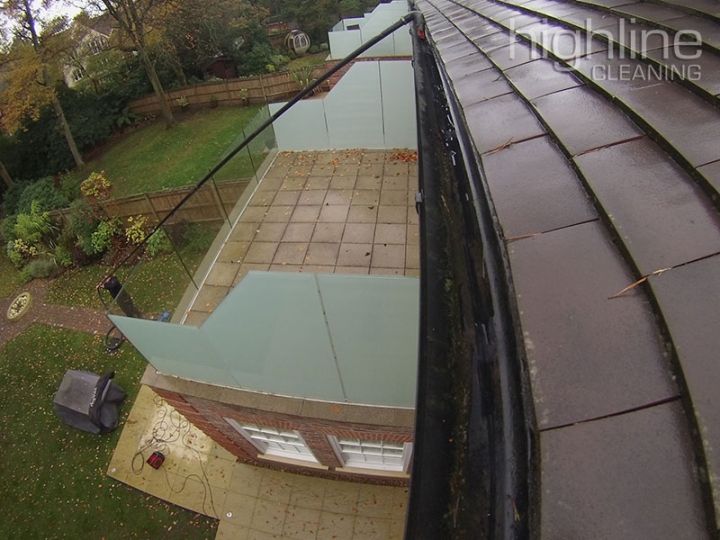 A finished cleaning job on a Berkshire home